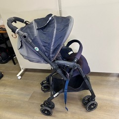 子育て応援！ベビーカー コンビ スゴカル 4キャス コンパクト エッグショックの画像