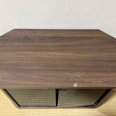 【テレビ台／ローボード ガラス扉付き】の画像