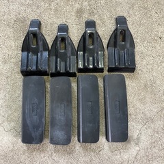 INNOキャリアベース【K234】【K296】＋アルミラック＋キャリアバーセットの画像