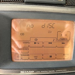 希少品！シャープ　ラジカセFX-1000の画像