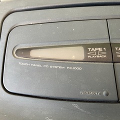 希少品！シャープ　ラジカセFX-1000の画像