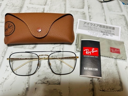【Ray-Ban メガネ（ケース・付属品付き）】
