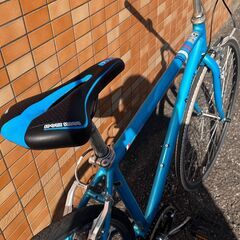 中古整備品 試乗できます！ アルミフレームクロスバイク ルノー 6段変速 ブルーの画像