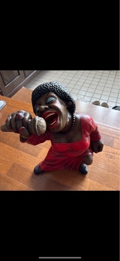 黒人ジャズ人形 トランペット吹きを探しています