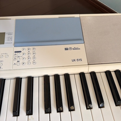 カシオCasiotone 光ナビゲーションキーボード LK-515