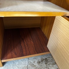 昭和レトロ　ローチェスト　棚の画像