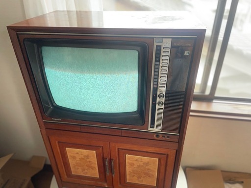 昭和レトロ　ブラウン管テレビ