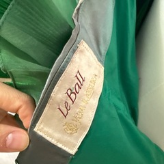 レースがゴージャスな
ミニドレス 桂由美の画像