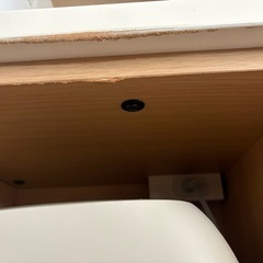 ニトリのキッチンボード（食器棚）の画像