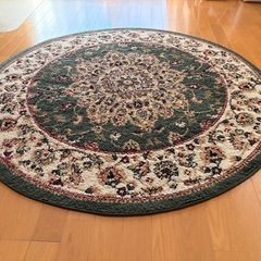 ペルシャ風ラグ　円形の画像