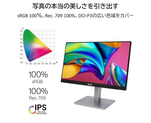 【美品】typeC対応！23.8インチモニター