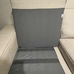 KIVIK シーヴィク 3人掛けソファ ライトベージュの画像