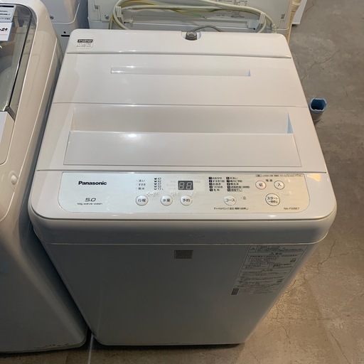 【ジモティー割】 Panasonic 2019年製　5kg 洗濯機（ID1838）