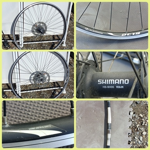 [八6925]  ルイガノ  自転車フレーム、車輪、ハンドル