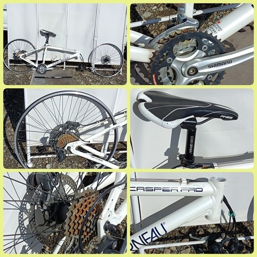 [八6925]  ルイガノ  自転車フレーム、車輪、ハンドル