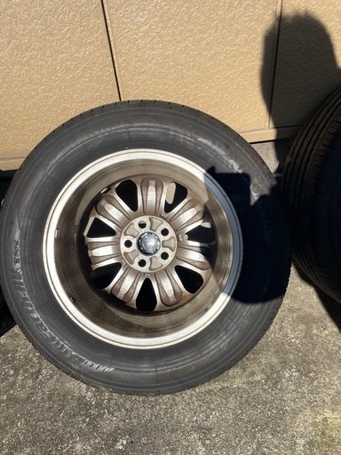 バリ山
195-65/R15  6JJ45アルミ 4本組