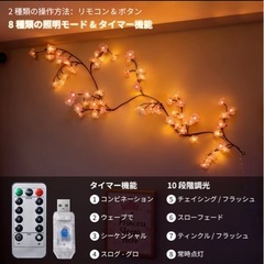 クリエイティブフラワーリース LED   おもちゃの画像