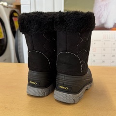 【超美品‼️】IGNIO イグニオ ジュニア ロングブーツ 14.0cm 暖かい ブラック♪の画像