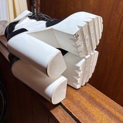 厚底レザースニーカーの画像