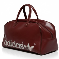 【70s】adidas ユーゴ製 ヴィンテージ ボストンバッグ ART4060 赤 希少の画像