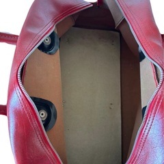 【70s】adidas ユーゴ製 ヴィンテージ ボストンバッグ ART4060 赤 希少の画像