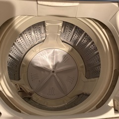 全自動洗濯機AQUA 風乾燥付きの画像