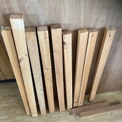 木材半端もの板、角材まとめて☆中古品☆DIY☆木工などの画像