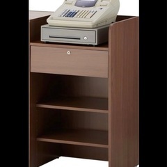 レジカウンター/受付用棚の画像