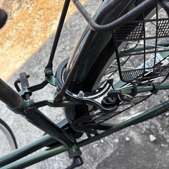 自転車 鍵付き 防犯登録抹消済の画像