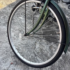 自転車 鍵付き 防犯登録抹消済の画像