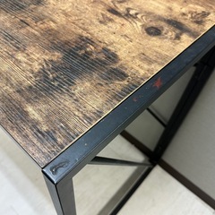 机 木製 デスク ニトリ 幅100cmの画像