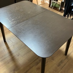 ニトリ　伸縮ダイニングテーブルの画像