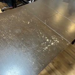ニトリ　伸縮ダイニングテーブルの画像
