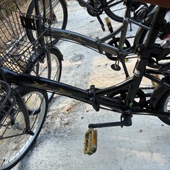 自転車 2台の画像