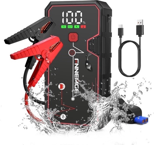 ③ジャンプスターター 電流4000A 大容量 21800mAh