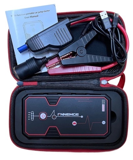 ③ジャンプスターター 電流4000A 大容量 21800mAh