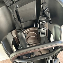 (お話中)前乗せ自転車用チャイルドシートの画像