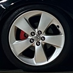 30プリウスツーリングホイール ポリッシャー磨き済 4本の画像