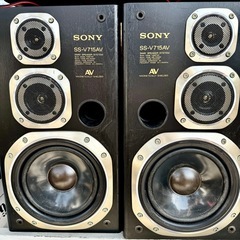  SONY SS-V715AV.        左右ペアの画像