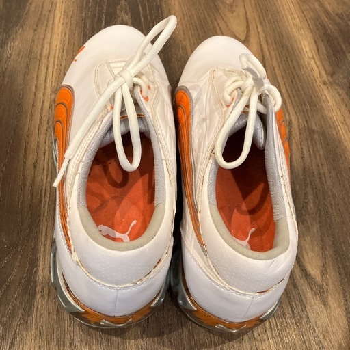 Puma プーマ ゴルフシューズ ゴルフ ゴルフ用品ホワイト オレンジ Puma プーマ ゴルフシューズ ゴルフ ゴルフ用品ホワイト オレンジ