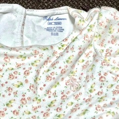 【取引中】ラルフローレン ロンパース　花柄　70の画像