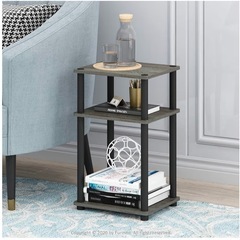 モダングレーラック•シェルフ　美品の画像