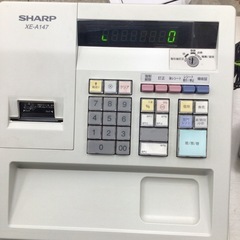 業務用レジスター　SHARP XE-A147の画像
