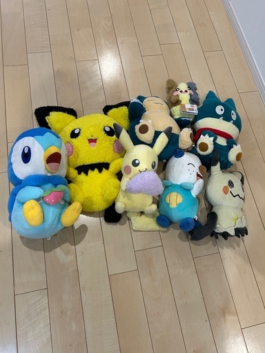 ポケモンぬいぐるみセット