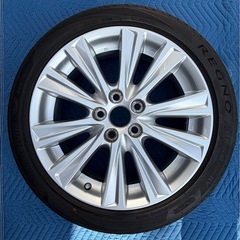  トヨタ 30系 アルファード  純正 18インチ　ブリヂストンレグノ225/45R18の画像