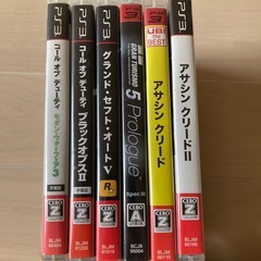 PlayStation3ソフト6本の画像