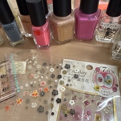 ネイル小物使用済みの画像