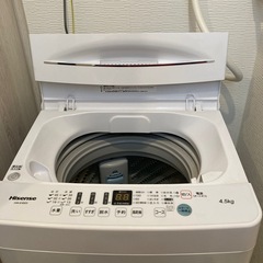 洗濯機Hisenseの画像