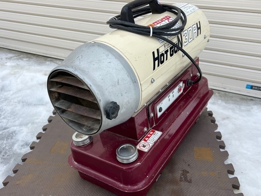 ★静岡製機　HG30RH  ★ホットガン／ジェットヒーター ●燃焼確認済み！ 中古・札幌近郊 無料でお届け! ●信頼のブランド！