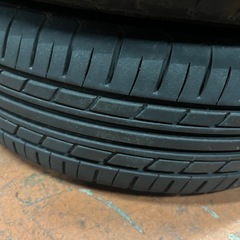 155/65r14ヨコハマノーマルタイヤとアルミホイール4本の画像